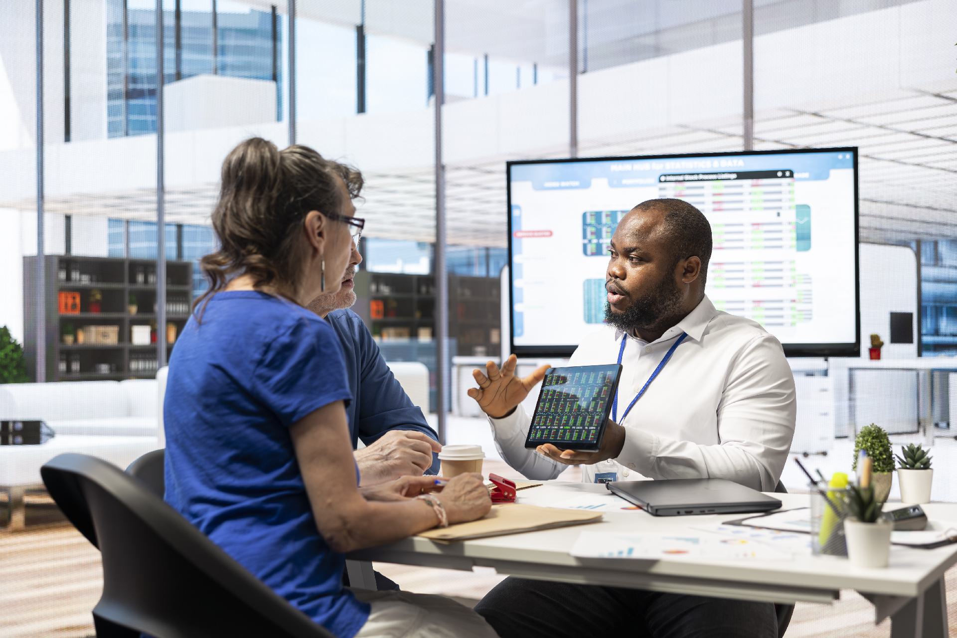 A broker reviewing an AI-prepared quote comparison while the client file stays inside the agency CRM